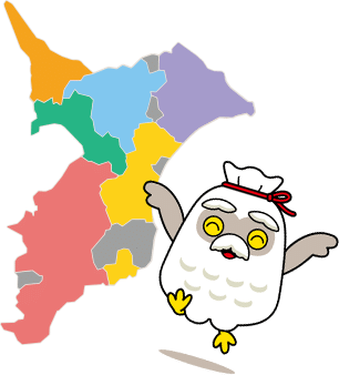 千葉県地図とチエブクロー